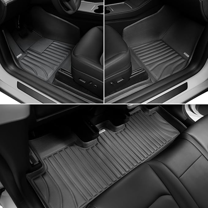 Extreme Coverage Floor Mats for Tesla Model Y – Full 360° Cabin Protection - Image 2
