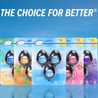 Air Jungles Car Air Freshener Vent Clip 3 Count, Hawaii Mahalo Scent, 4 ml Each - Image 7