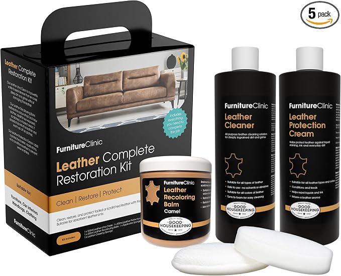 Furniture Clinic Leather Complete Restoration Kit | by FurnitureClinic