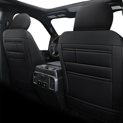 AOMSAZTO Seat Covers for Ford F150 XL XLT: 2015-2024 2025 SuperCrew & F250 F350 - Image 3