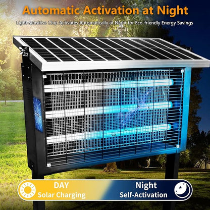 Powerful Super Large Solar Bug Zapper Outdoor - Image 5