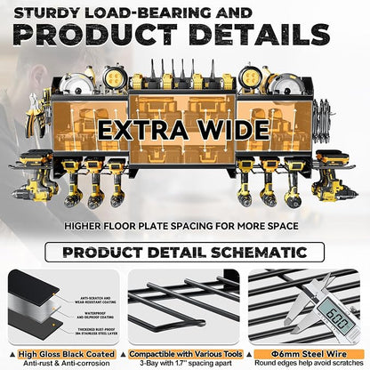 Upgrade Large Power Tool Organizer Wall Mount - Image 5