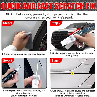 Car Touch Up Paint) for Dodge Ram, Car Paint Scratch Repair Kit, Quick & Easy - Image 5