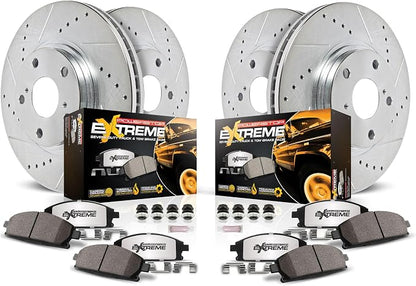 Power Stop Front and Rear Brake Kit by PowerStop