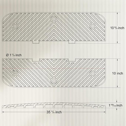 Heavy-Duty Rubber Speed Humps, Road Humps Bumps - Image 2