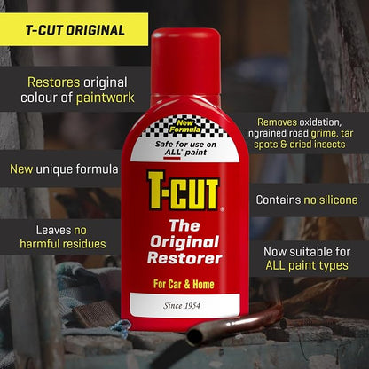T-Cut Original Car Paintwork Restorer & Scratch Remover, 10.5 Fl Oz - Image 4