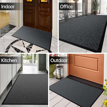 Front Door Mat, Commercial Floor Entrance, Low Profile, Durable Rubber Backing - Image 8