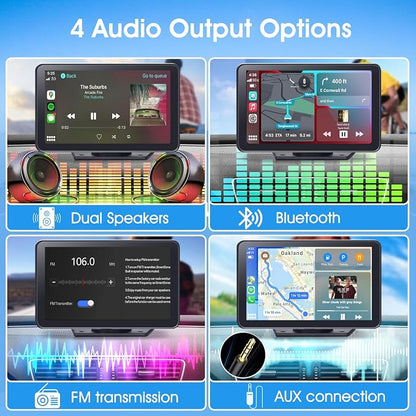 Portable Wireless Carplay Car Stereo - Image 5