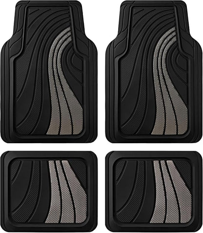 Road Comforts Car Floor Mats Full Set – Front & Rear Car Floor Mats by RoadComforts