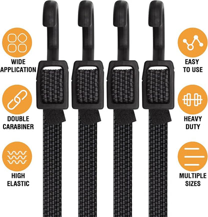 Bungee Cords, Flat Adjustable Bungee Cords - Image 8