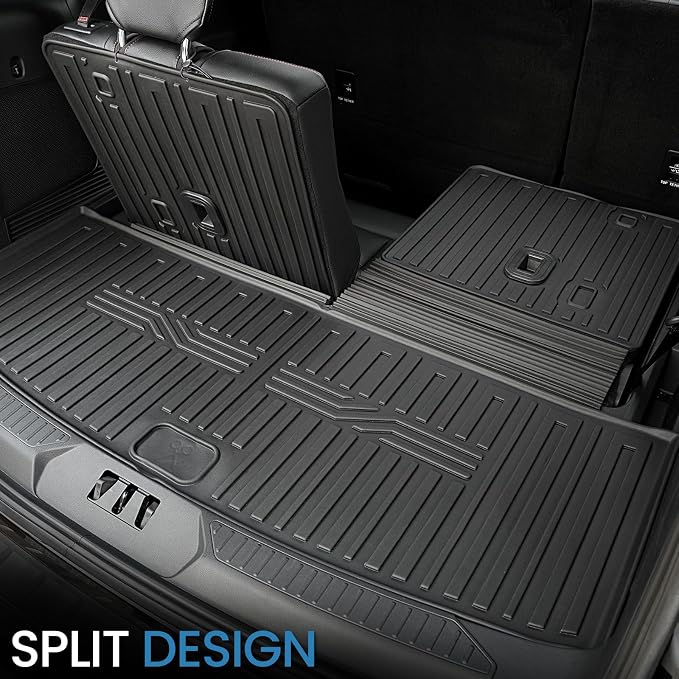 Floor Mats for 2020-2024 2025 Ford Explorer 6 Seats Captain Chairs Car Mat - Image 3