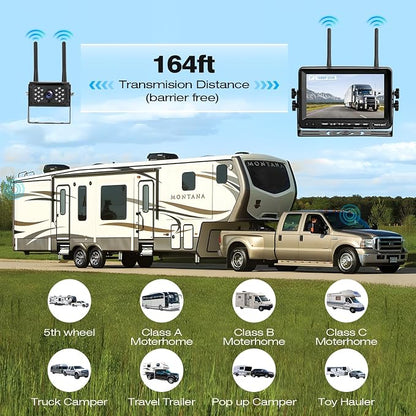 7 Inch Wireless RV Backup Camera System - Image 6