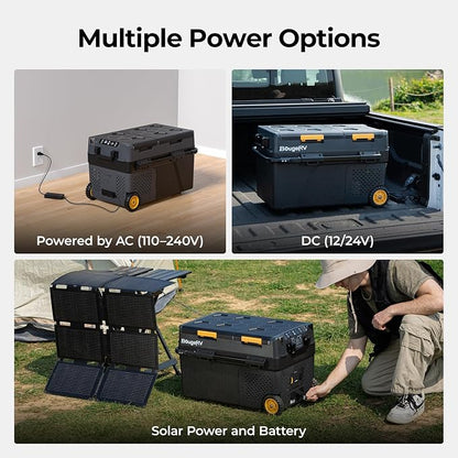 BougeRV 12 Volt Car Refrigerator, CRD2 43 Quart Portable Fridge Freezer - Image 7