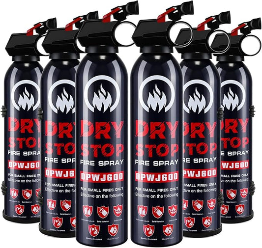 6 Pack Dry Powder Fire Extinguisher by Lirches