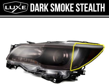 Luxe LightWrap Dark Smoke Stealth Universal Headlight Tail Light Tint Kit - Image 3