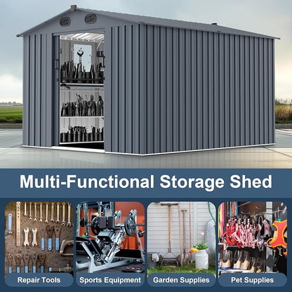 Outdoor Storage Shed 8x10 FT - Image 6