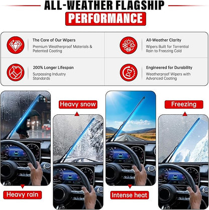 Windshield Wiper Blade Set Replacement - Image 4