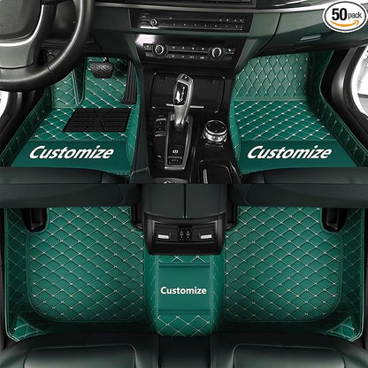Custom Personalized Floor Mats for Cars，Luxury Full Coverage All Car Floor by Unknown