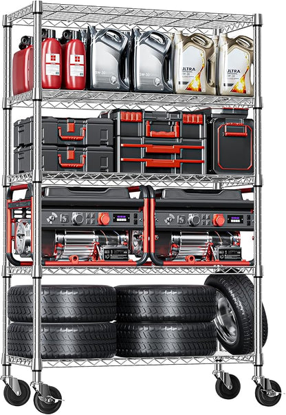 IZEUK 5-Tier Storage Shelving Unit by Unknown