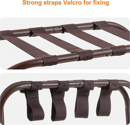Heybly Luggage Rack, Steel Folding Suitcase Stand - Image 7