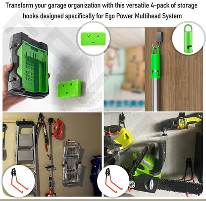 4 Pack Garage Storage Hooks Attachment - Image 6