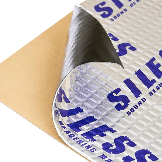 Siless 50 mil 26 sqft Car Sound Deadening mat by SILESS