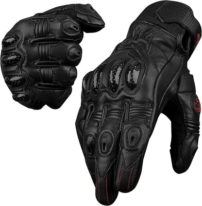 J.A.G. Leather Motorcycle Gloves by JAG