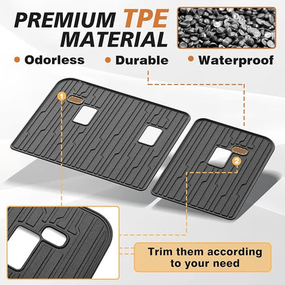 TripleAliners Backrest Mats All Weather Liners Compatible - Image 4