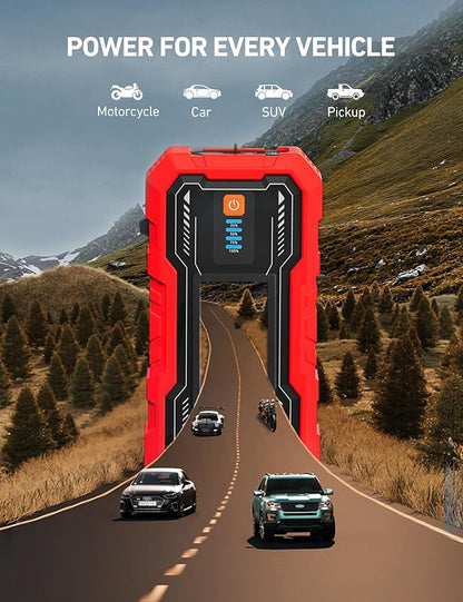 AstroAI S8 Pro Car Battery Jump Starter, 3000A Peak Jump Starter Battery Pack - Image 3