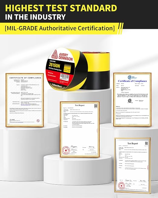 Floor Marking Tape, 2 INx108 FT Strong Adhesive Caution Tape, High Durability - Image 5