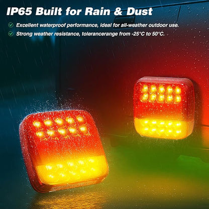 Wireless Magnetic Trailer Lights – Rechargeable LED Trailer Light Kit - Image 3