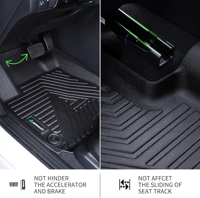 ANBINGO® 2025 Honda Ridgeline Floor Mats, Fit - Image 4