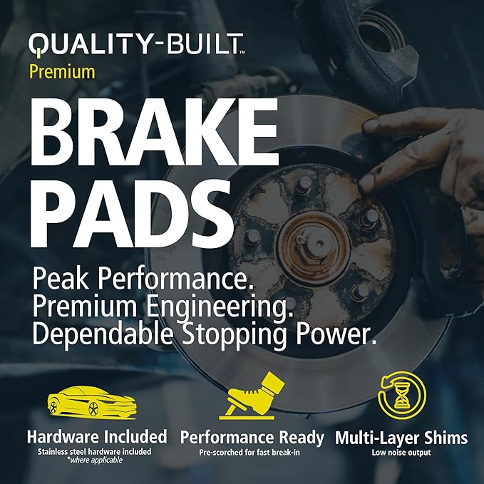 Premium Ceramic Rear Brake Pads Replacement - Image 4