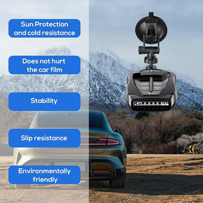 Super Radar Detector Mount, Super Car Windshield, Dashboard Suction Cup Bracket - Image 6