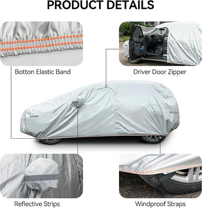 Waterproof SUV Car Cover Fit for Lexus RX350/350H/RX450H/RX500H/RX300/330 - Image 5