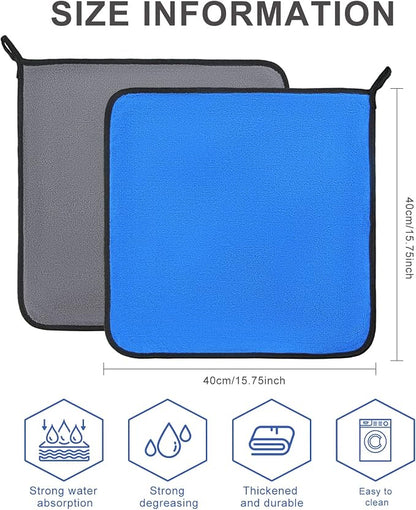 Nuenen 20 Count Microfiber Cleaning Towels - Image 4