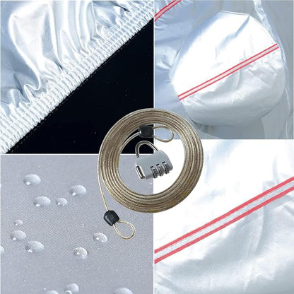 Tecoom Hard Shell Oxford Material Door Shape Zipper Design Waterproof UV-Proof - Image 3