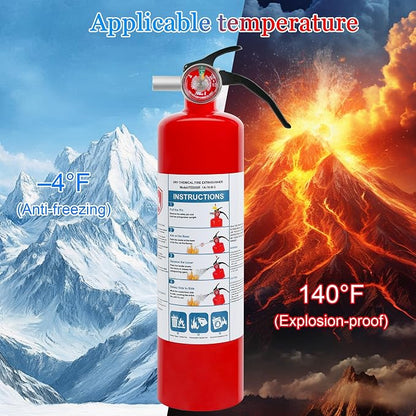 2 Pack Dry Chemical Fire Extinguishers 2.5 lb ABC, Boat Use, 1A:10B:C Rating - Image 3