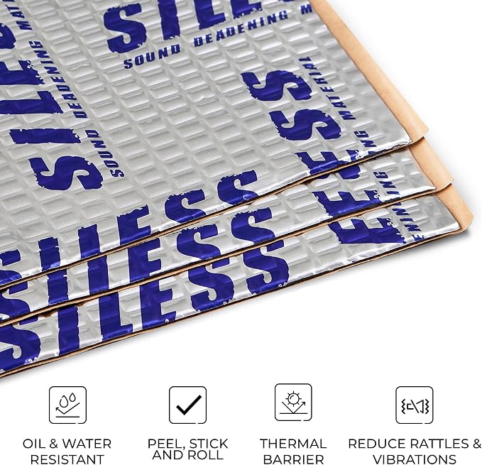 Siless 50 mil 52 sqft Car Sound Deadening mat - Image 7