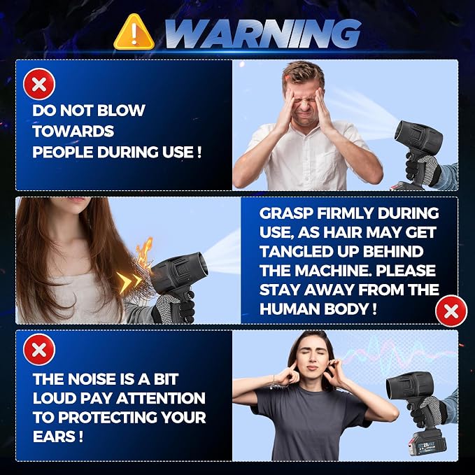 Saker Cordless Leaf Blower Portable Dust Cleaner Handheld Lightweight Blowers - Image 8