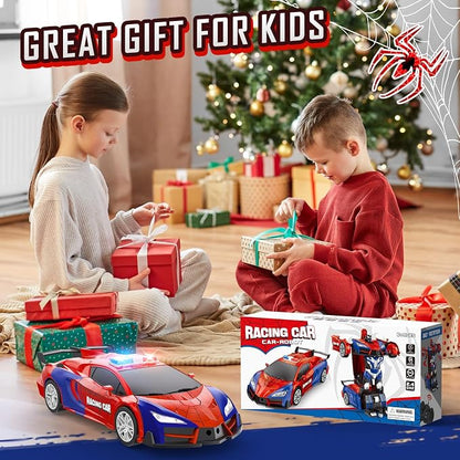 Remote Control Car for Boys 4-7, 2.4GHz RC Car 1:18 Scale, One-Button - Image 7