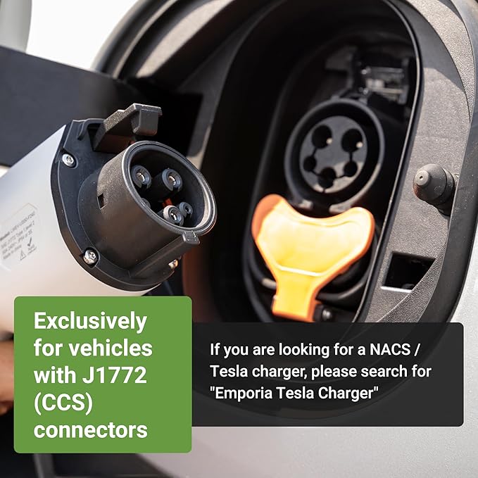EMPORIA Level 2 EV Charger w/ J1772 Charger, 48 amp, Preconfigured - Image 5