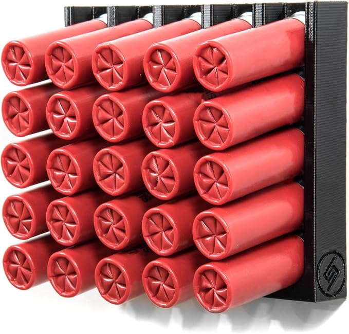 Spartan Mounts Shotgun Shell Storage Solution | Safe Gun Room Display Storage - Image 3