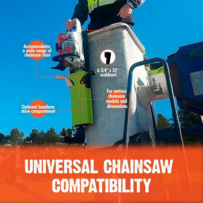 FORESTER Adjustable Bucket Chainsaw Scabbard - Image 3