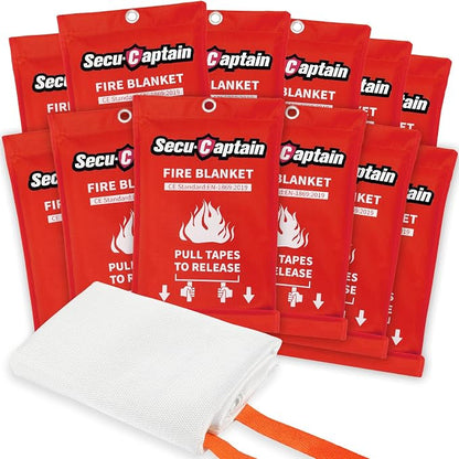 SecuCaptain Emergency Fire Blanket by SecuCaptain