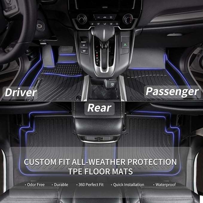 KELCSEECS Floor Mats Custom for Ford Escape& C-max 2013 2014 2015 2016 2017 - Image 2