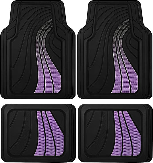 Road Comforts Car Floor Mats Full Set – Front & Rear Car Floor Mats by RoadComforts