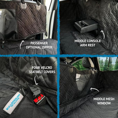 Bulldogology Dog Car Seat Cover - Image 5