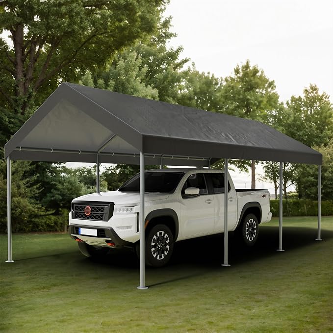 Shintenchi 10x20ft Heavy Duty Carport - Image 7