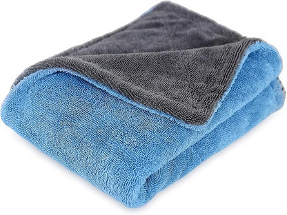 LIVOS Extra Large Car Drying Towel, Twisted Terry Microfiber Towels by LIVOS